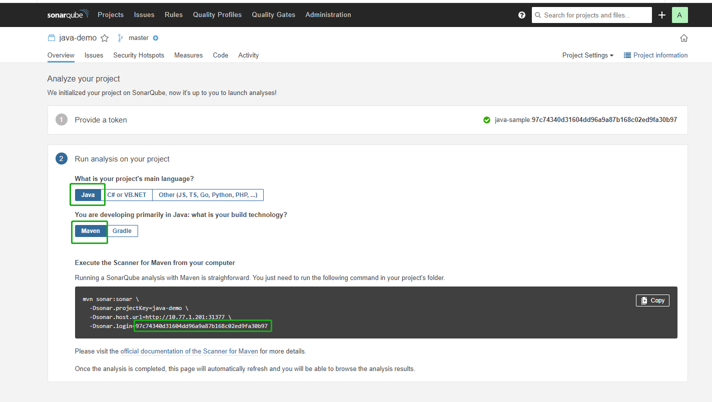 sonarqube-example